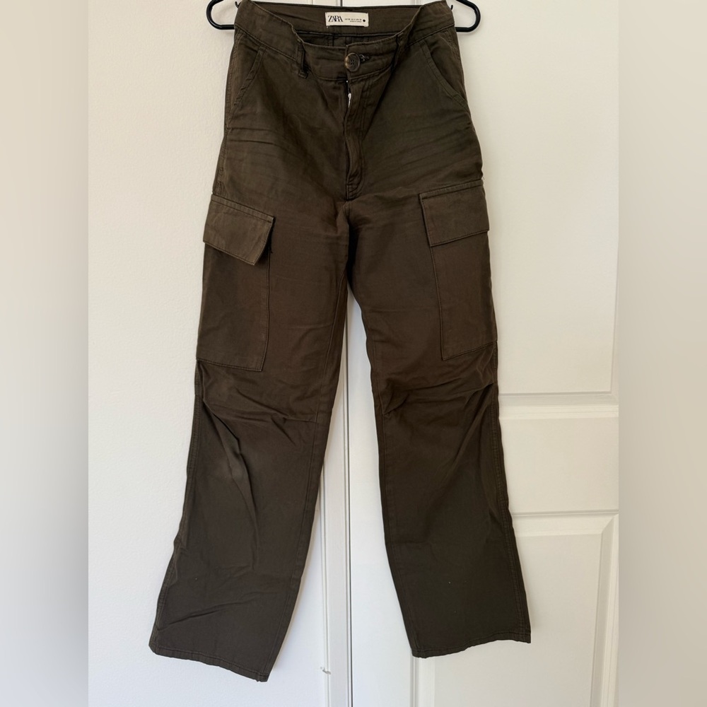 Women’s Army Green Cargo Pants